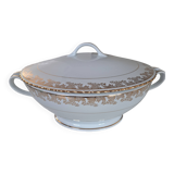 ADP ROYAL soup tureen gilded with gold Limoges porcelain