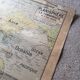 Old map Vidal Lablache 22 Community planisphere - 1950