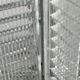 Vintage Chrome and Glass Chandelier by Kamenický Šenov, 1960's