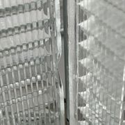 Vintage Chrome and Glass Chandelier by Kamenický Šenov, 1960's