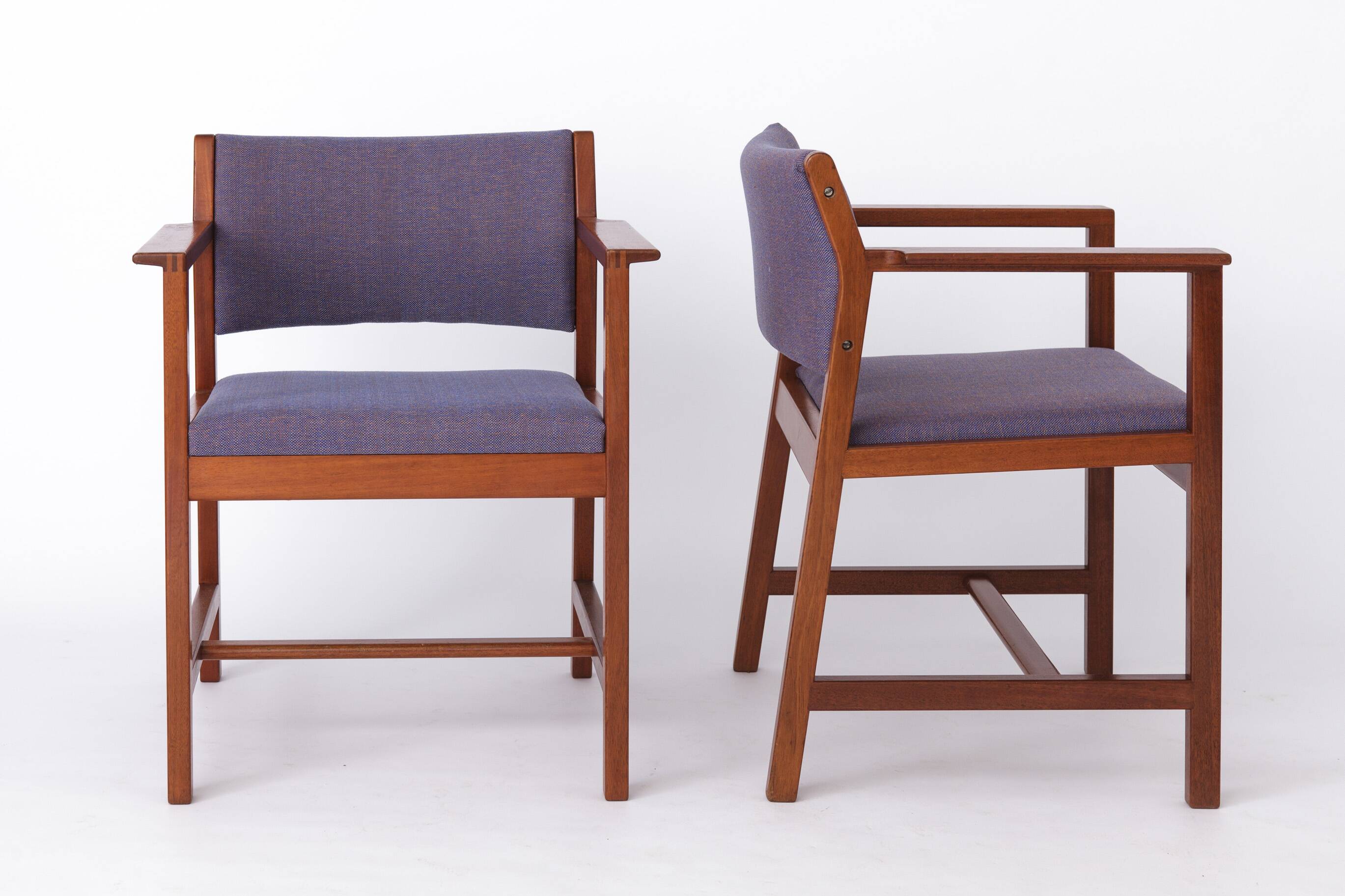 2 Børge Mogensen Vintage Armchair 1960s for Fredericia Stolefabrik
