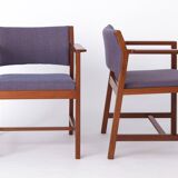 2 Børge Mogensen Vintage Armchair 1960s for Fredericia Stolefabrik