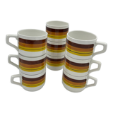 Set of ceramic cups Moulin des loups