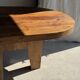 Immense solid teak table 2.10m x 1m