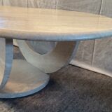 Travertine coffee table from the 70s