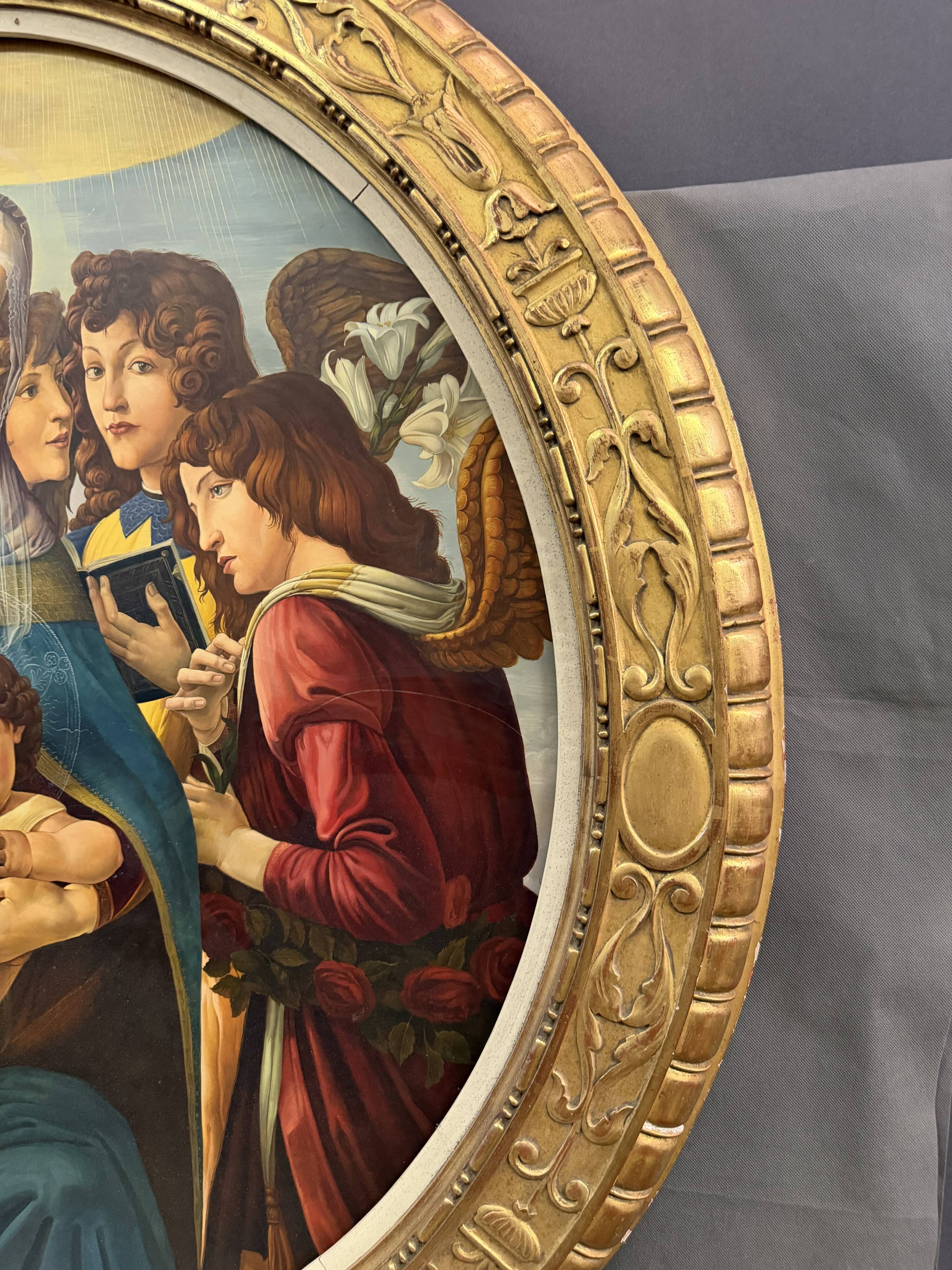 The Virgin with the Pomegranate after Sandro BOTTICELLI