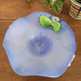 Handcrafted opal glass bowl