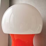 Lampe champignon unique en verre 1970