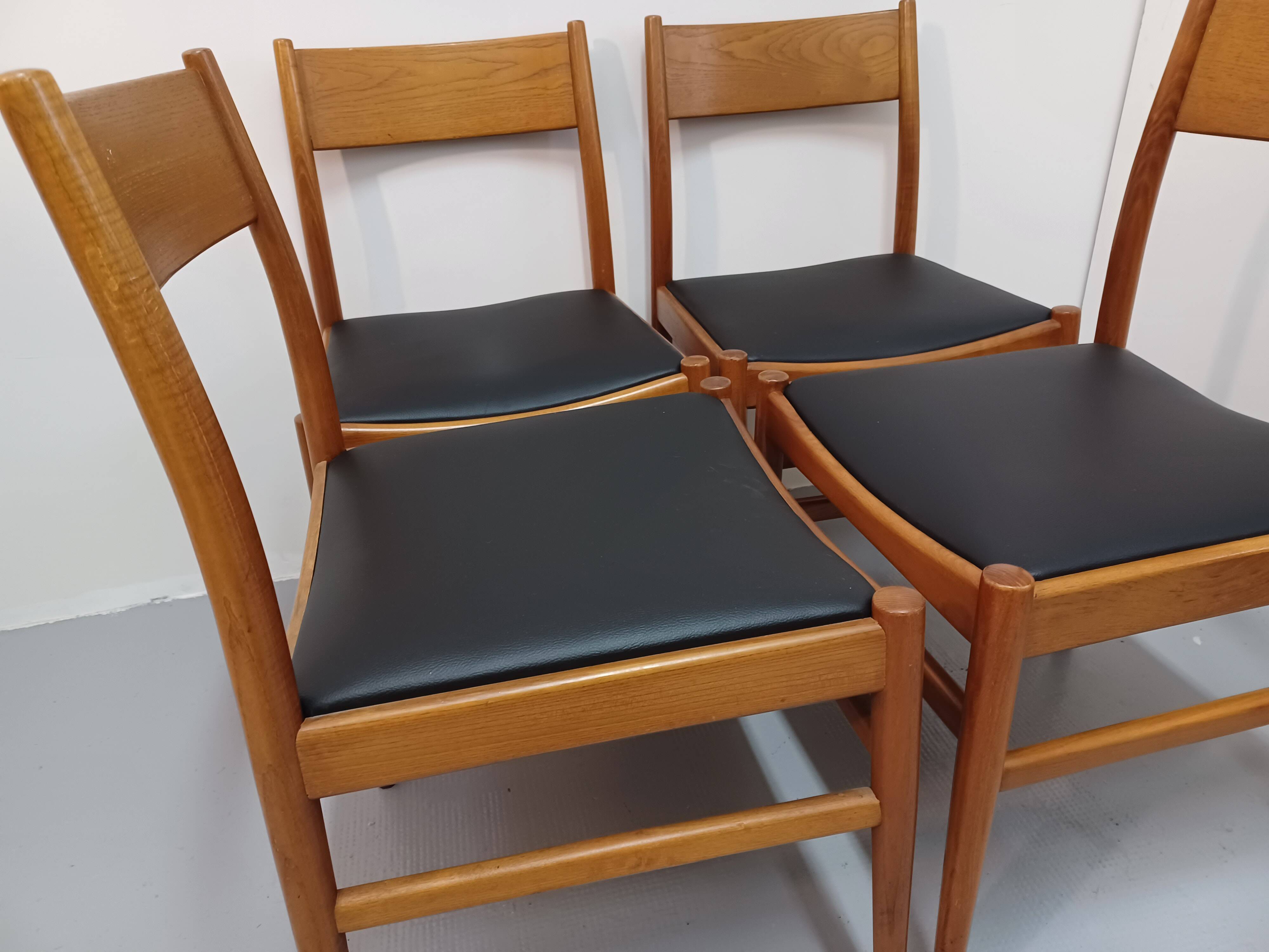 4 chairs, Made in Italy, 60'S