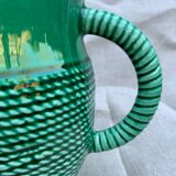 Pichet Sarreguemines vert