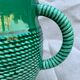 Pichet Sarreguemines vert