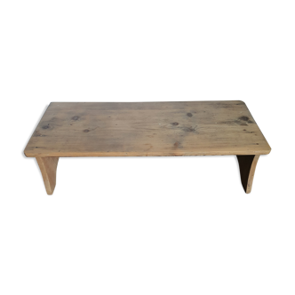 Wooden bench