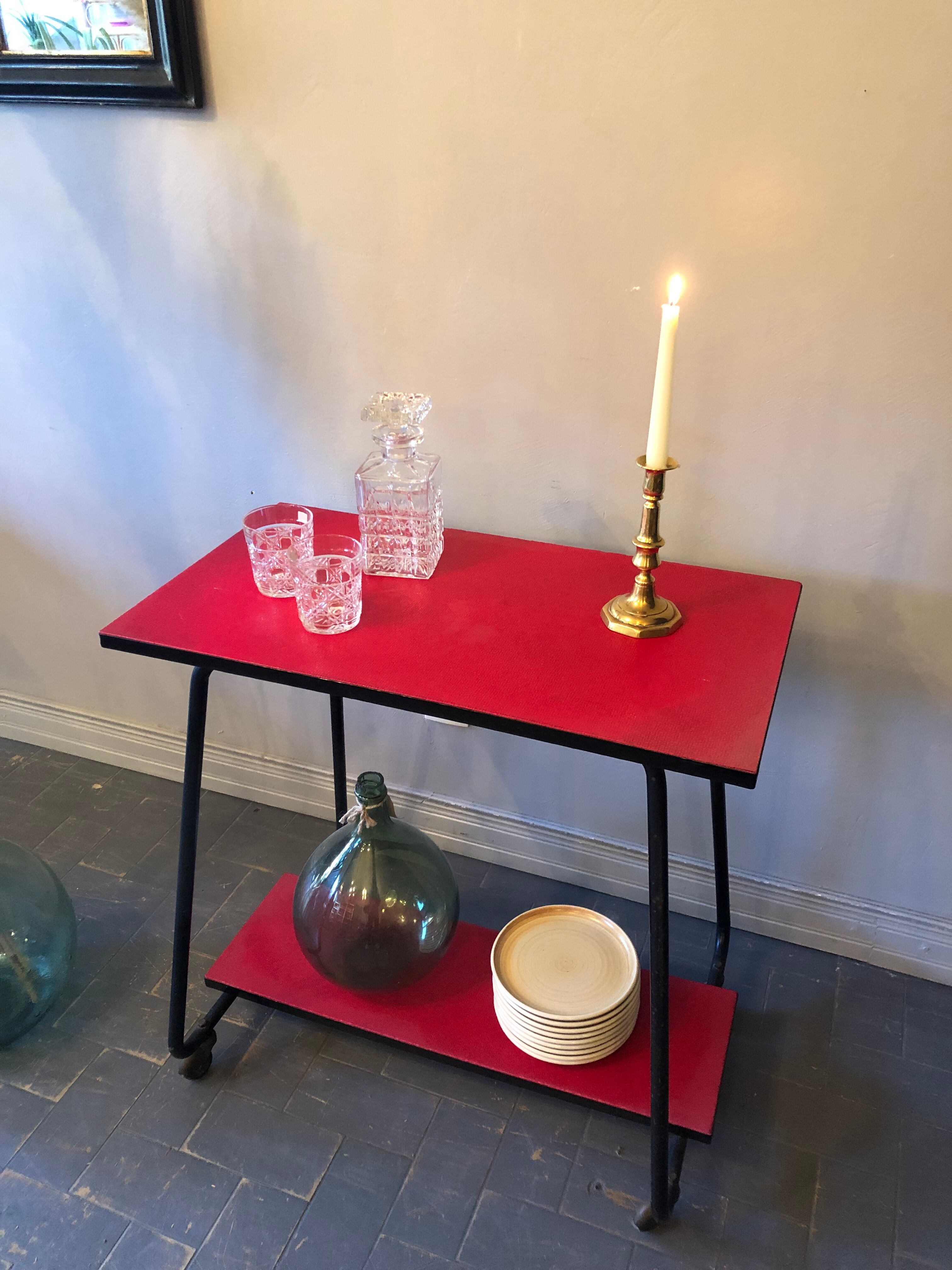 Vintage service trolley