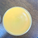 Set of 8 glass ice cream bowls