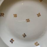 Set of 10 vintage Limoges porcelain soup plates