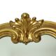 Miroir Deknudt doré classique, style baroque, 104 cm