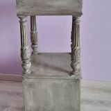 Lacquered bedside table early 20th century