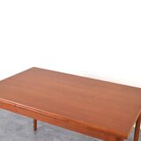 Mid-Century Danish Teak Extendable Dining Table, 1960s.
