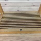 Modernist slat bench, 1950, made of wood