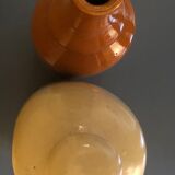 Duo of sandstone bottles