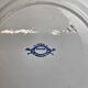 Large ironstone dish Creil & Montereau – Flora model – 30.5 cm