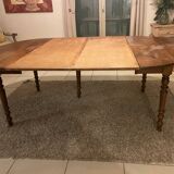 Oval table with extensions