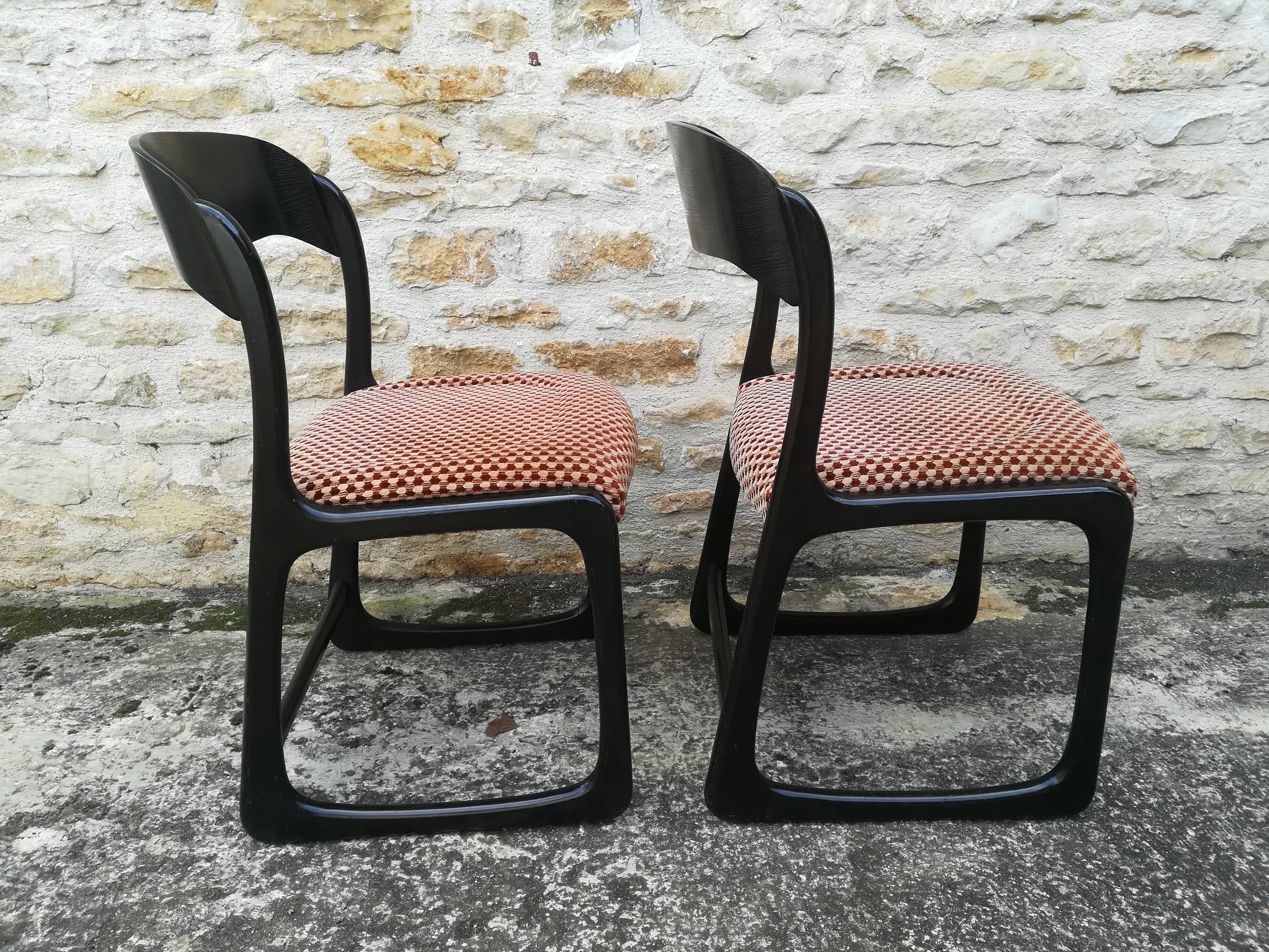 Baumann sleigh chairs