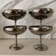 Coupes en inox vintage