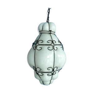 Lanterne venitienne verre souffle