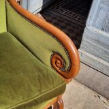 Pair of bergère armchairs