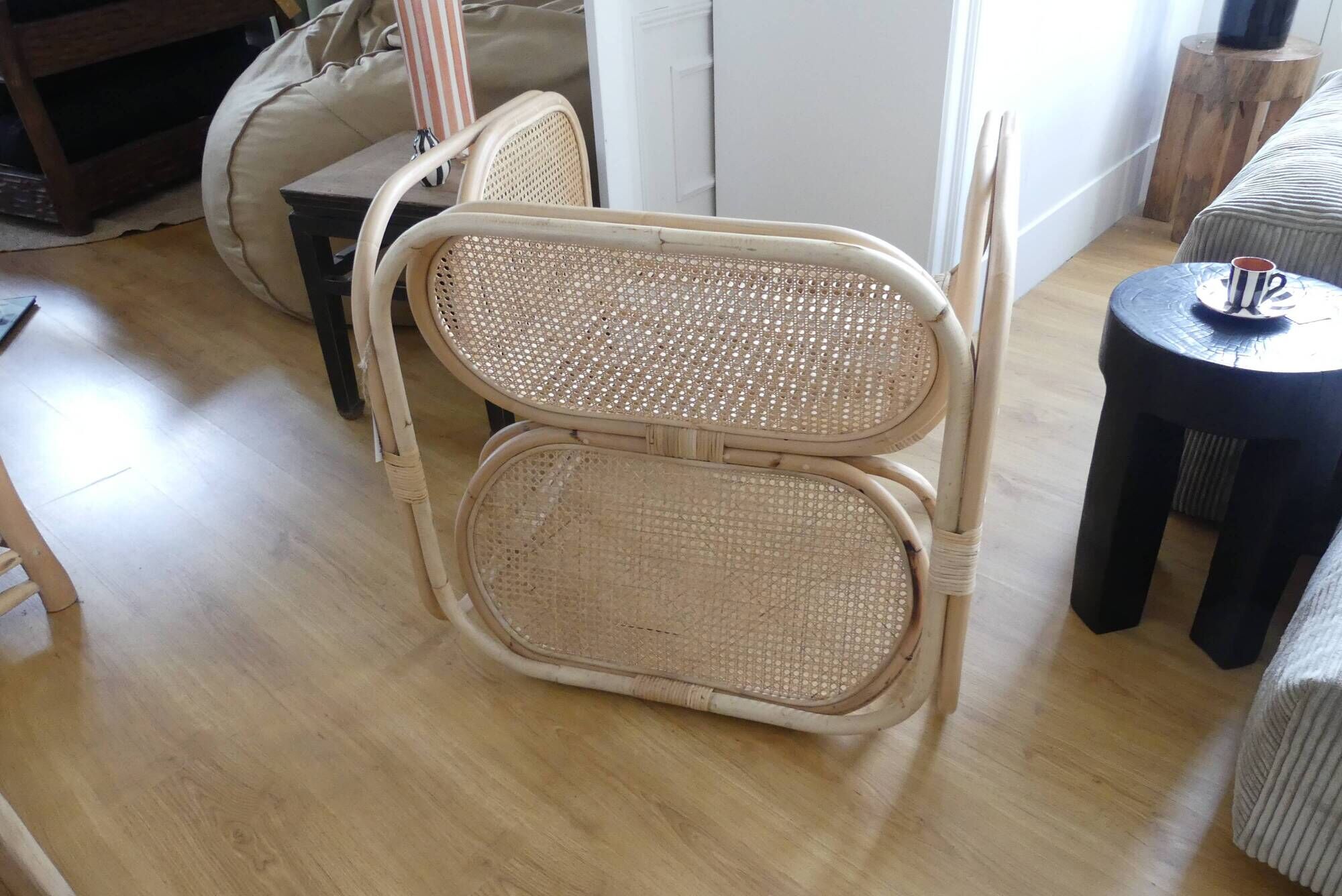 Relax armchair in rattan and canning of balî