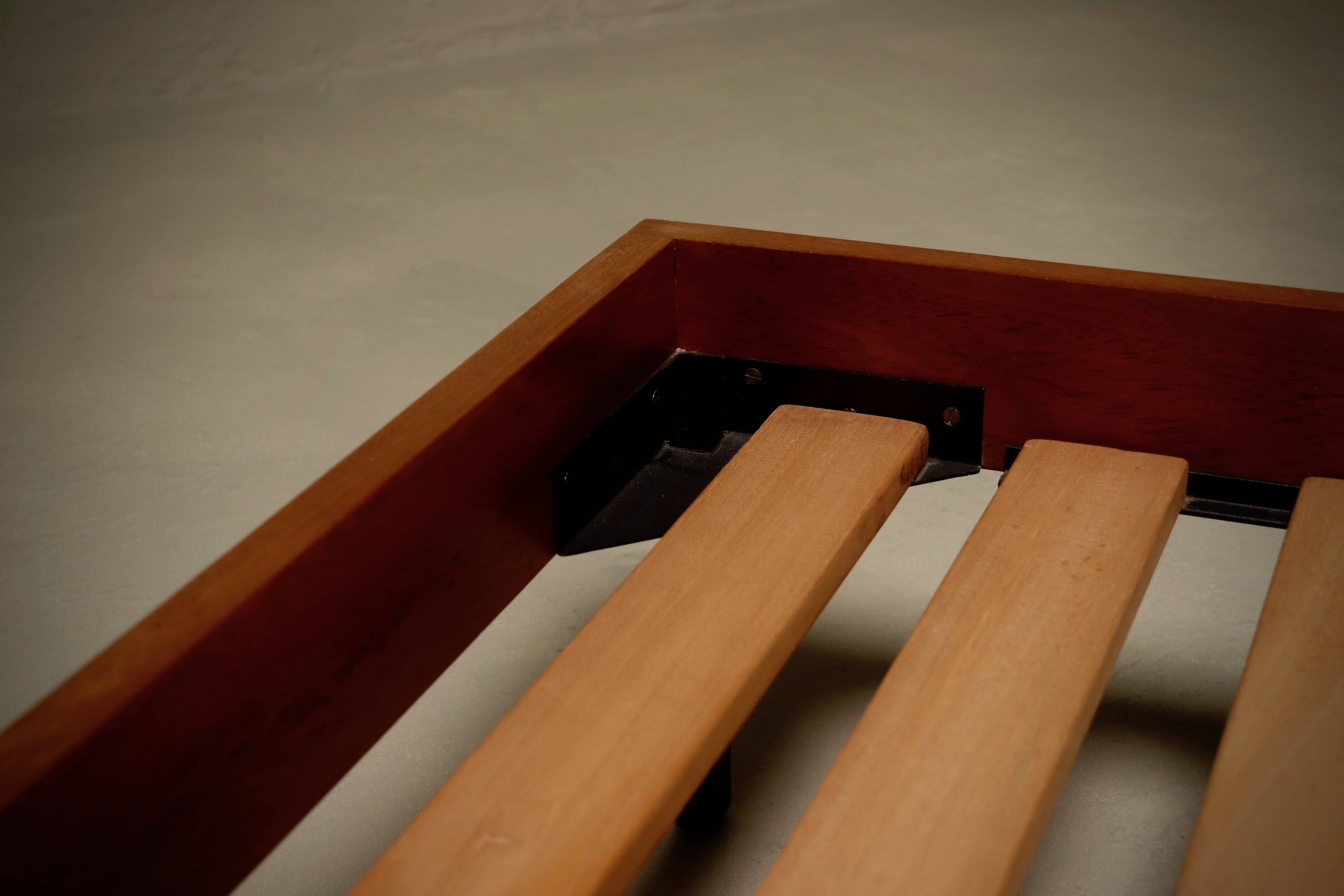 Mid-century minimalist teak daybed 1950s