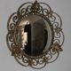 Mirror sun witch eye 37cm from the 70s