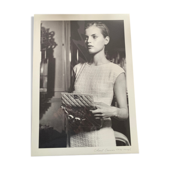 Photo vintage Karl Lagerfeld pour Chanel collection Croisière
