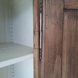 Oak solid bonnetière / wardrobe / dresser from 1940