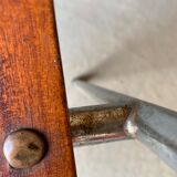 Ensemble de 6 fauteuils - Bois & métal -