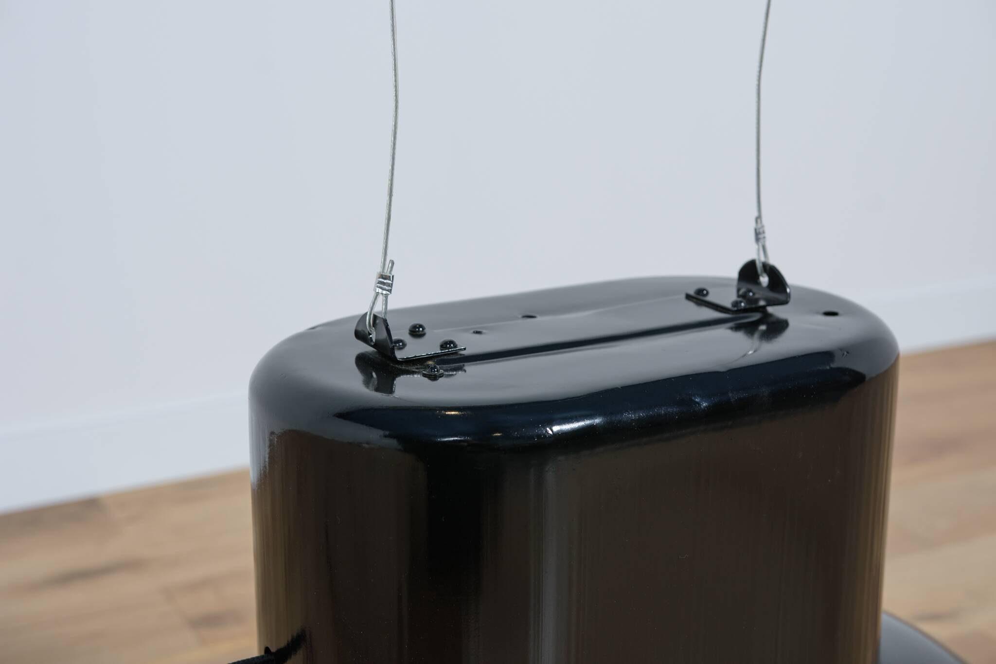 Large Industrial U-Boot Ceiling Lamp from Mesko, Poland, 1970s