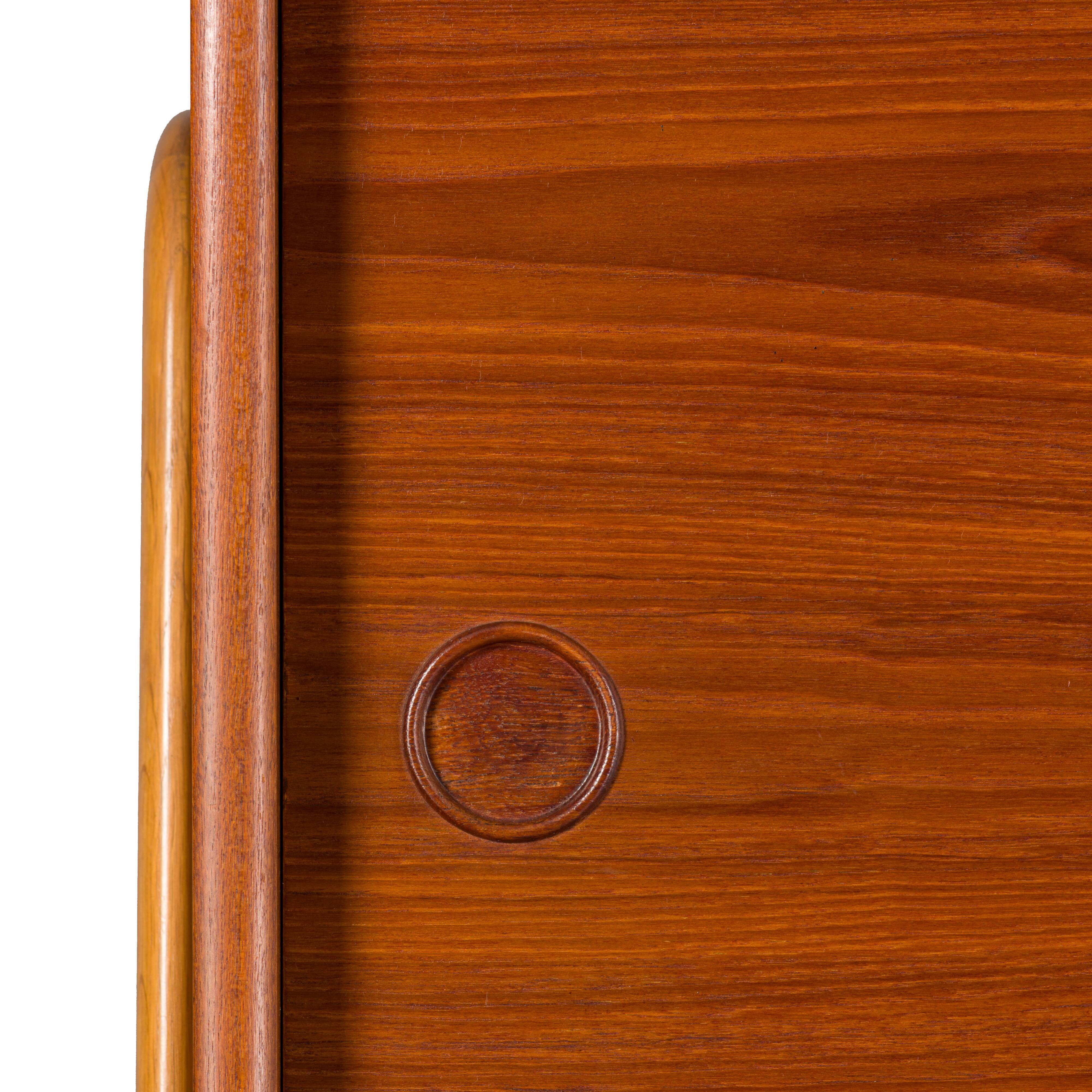 Mid-century teak & oak highboard from Skovby, 1960s