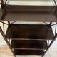 Vintage rattan shelf