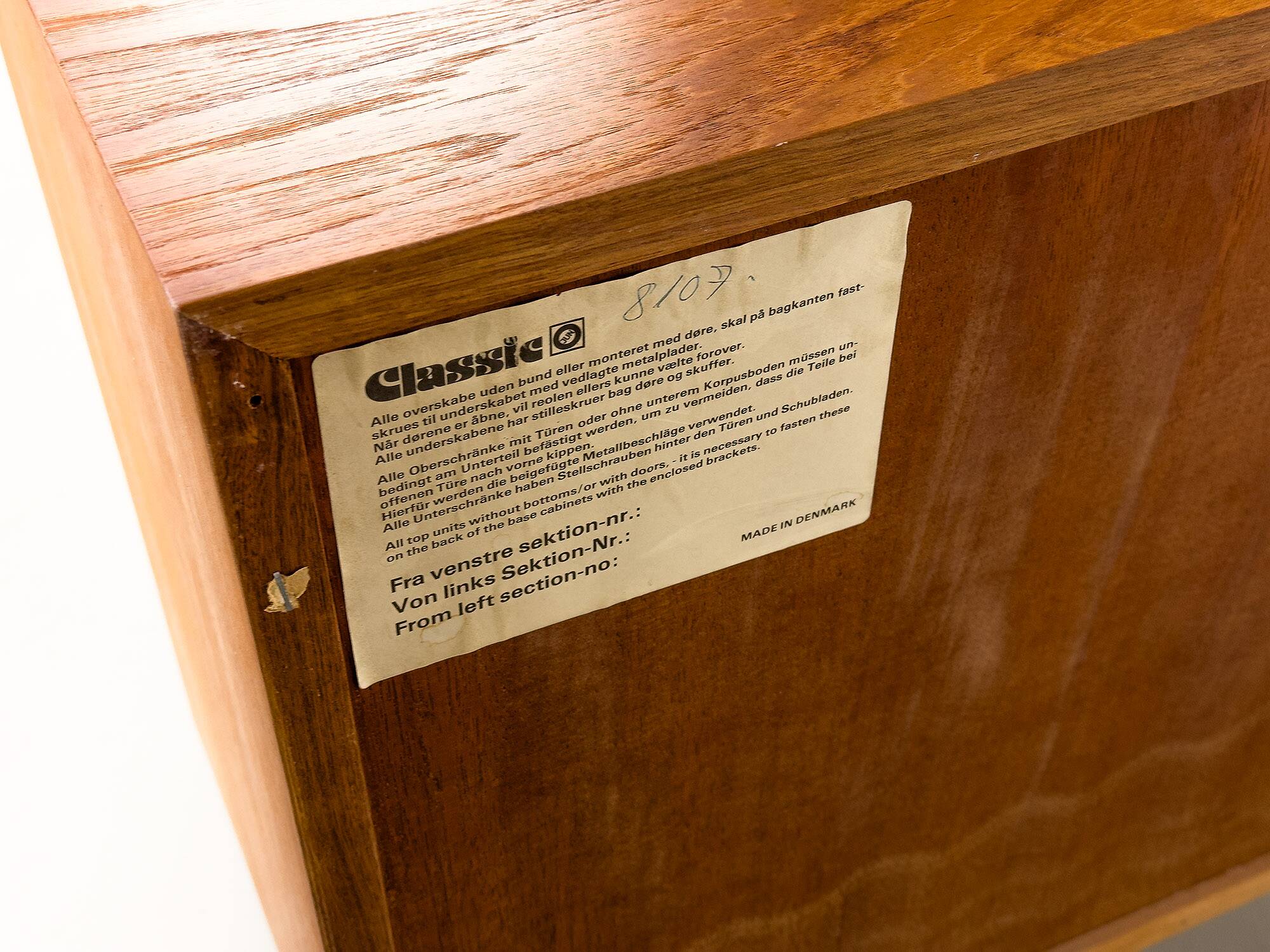 Set of 2 Danish Teak Nightstands from Omann Jun, 1960s