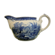 Vintage milk jug Villiroy & Boch Burgenland in blue and white stamped 3488.