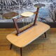 Vintage plant holder table in formica