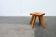 Mid-century modern Apila stool in pine attributed to Rauni Peippo, Finland, 1960s.