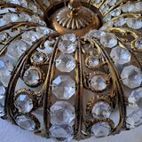 Golden ceiling lamp