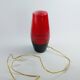 Vintage opaline glass shell-shaped lamp from the 1970s.