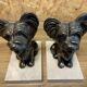 Old greenhouses books regulated gilded and marble, dogs, art deco, vintage chic