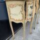 Paire de chevets style Louis XV bois peint