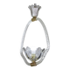 Petite Art Deco Pendant Chandelier by Ercole Barovier, 1940s