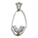 Petite Art Deco Pendant Chandelier by Ercole Barovier, 1940s