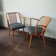 Pair of Scandinavian style armchairs, Antonin Suman, for Ton, Czech, 70s